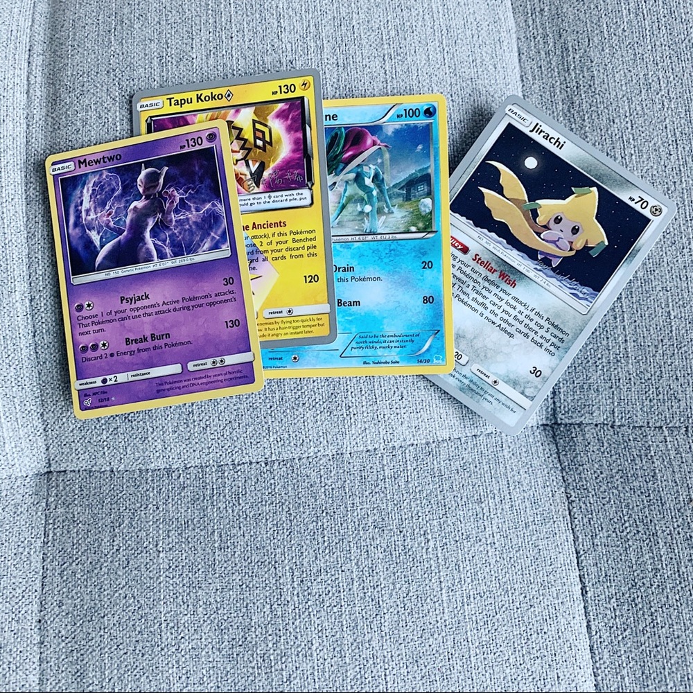 Pokémon Legendary & Mythical Pack of Four